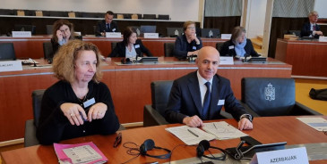 Məhkəmə-Hüquq Şurasının üzvü, Bakı Apellyasiya Məhkəməsinin sədri CEPEJ-in pilot məhkəmələr şəbəkəsinin 19-cu plenar iclasında iştirak etmişdir