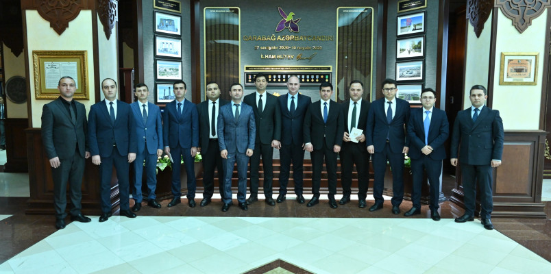 Milli Məclisdə vəzifəyə yeni təyin olunmuş hakimlərlə görüş keçirilib