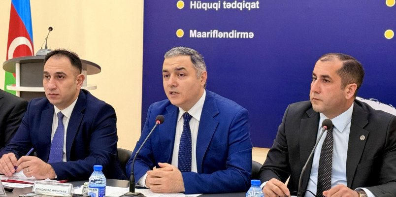 Hakim və vəkillərin etik davranışı mövzusunda məlumat sessiyası keçirilib