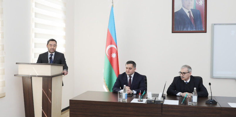 Qazaxıstan Respublikası Ali Məhkəmə Şurası yanında Ədliyyə Akademiyasında təlim keçən hakimliyə namizədlər Azərbaycanda təlim səfərində olublar