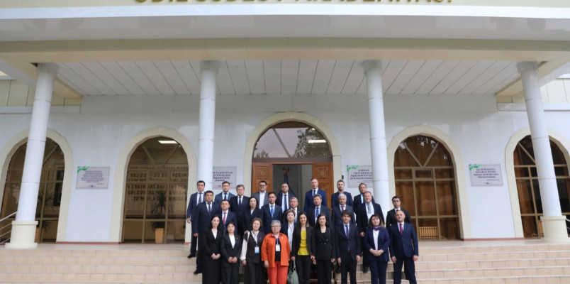 Ali Məhkəmə və Bakı Apellyasiya Məhkəməsinin hakimləri Özbəkistanın Daşkənd şəhərində təlim səfərində olublar