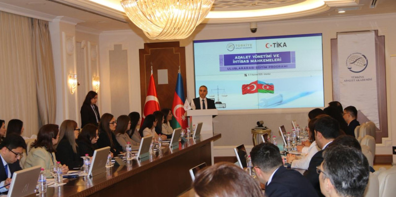 Hakimlər Türkiyədə təlim səfərində olublar