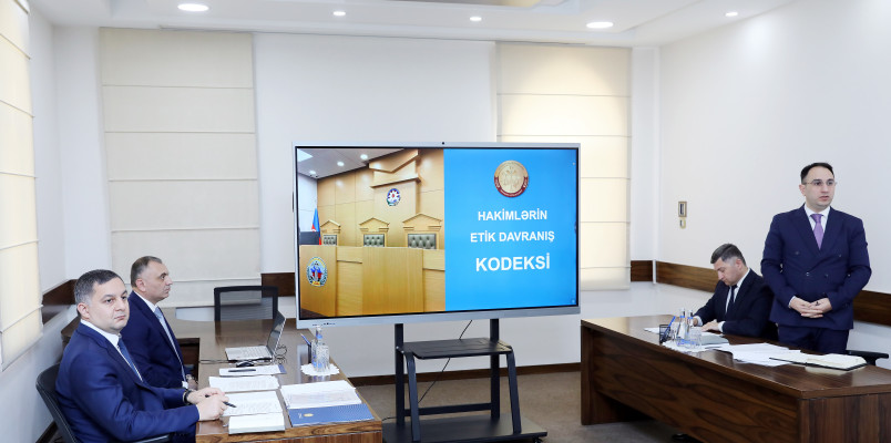 Məhkəmə-Hüquq Şurasının növbəti iclası keçirilib