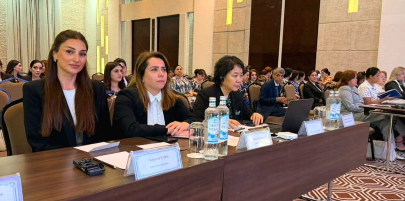 Azərbaycan nümayəndə heyəti Tacikistanda keçirilən “Məhkəmə ədalət mühakiməsi sistemində qadınlar: dialoq, inkişaf və ədalətlilik” mövzusunda beynəlxalq konfransda iştirak etmişdir