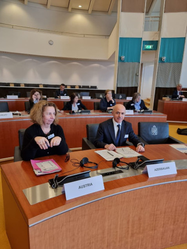 Məhkəmə-Hüquq Şurasının üzvü, Bakı Apellyasiya Məhkəməsinin sədri CEPEJ-in pilot məhkəmələr şəbəkəsinin 19-cu plenar iclasında iştirak etmişdir