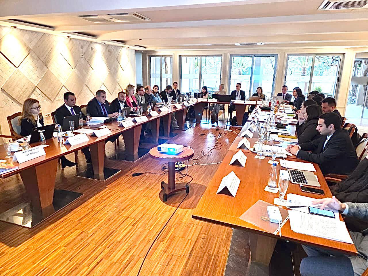 Azərbaycan məhkəmə-hüquq sisteminin nümayəndələrindən ibarət heyət Monteneqronun Budva şəhərində keçirilən regional seminarda iştirak edib